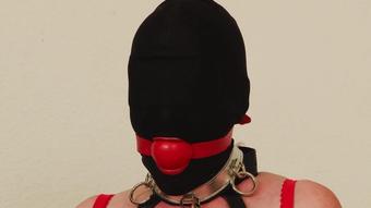 Office Slave In Hood And Ballgag Has Bondage Orgasm - Lorelei - Extra Orgasm