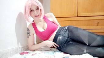 Daughter yoga pants pee