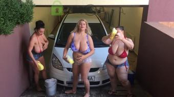 Car wash fun - May 25, 2018