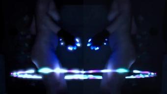 Tigger Rosey Stripping Light Show