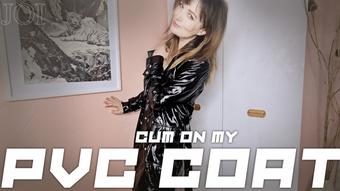 Cum on my PVC Coat JOI - September 27, 2025