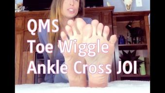 Queenmothersoles Toe Wiggle Ankle Cross Joi