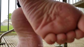 Goddess Lilith Spying On Goddess Liliths Feet