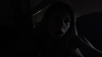Unexpected night blowjob from a beauty