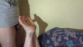 Foot Smelling And Footjob