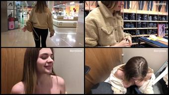 003 Deepthroat Blowjob In The Fitting Room  Swallow His Cum Maryslava 1080P