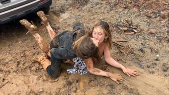 BTS stuck in the mud with Sinthia Bee - June 18, 2021