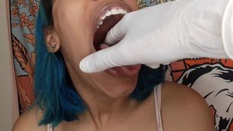 Mouth exam.  Pay piggy - April 16, 2021