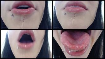 Booty4U Blowing Spit Bubbles