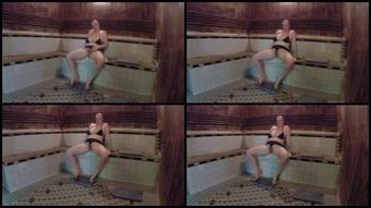 Cameron Skye Big Tits Hairy In The Sauna