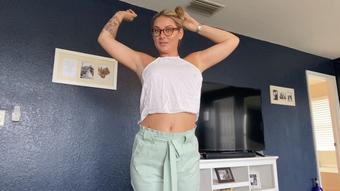 Belly Button Tease at the Store