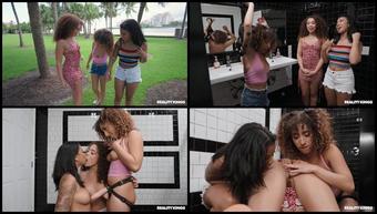 Kira Perez Willow Ryder Ameena Greene Sneaky Lesbians Flash Tits Then Fuck Fullhd