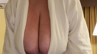 Teasing you in my step-mom robe - August 26, 2023