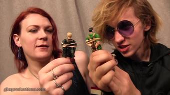 Elis & T-Girl Lycha Destroy Tiny Village