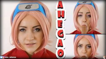 Sakura Haruno's Ahegao Blowjob