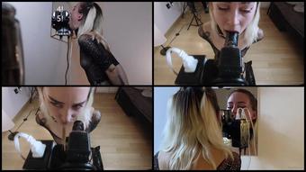 Anakatana 12 10 2021 2245367592 Here X27 S The New Video Of Me Training My Throat On Fatwolf X27 S New Contraption Throat Train