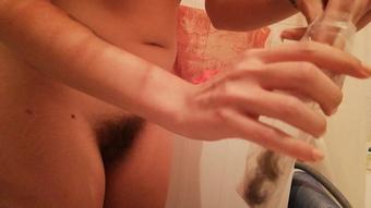 Cuteblonde666 Cutting Off My Long Pussy Hair