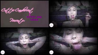 Cattie Spider Gag Mouth Fetish Teaser
