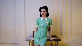 Joi Nurse In Latex And Surgical Gloves