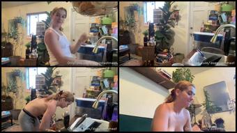 Doesnteatmeat 08 08 2021 2184749586 Wet Shirt Dish Washing Naughty Showertime Bush Trimming Grooming And A Toe Curling Org