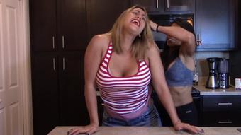 Wedgie time for Megan Jones