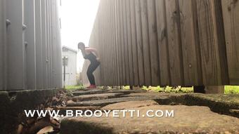PEEING OUTSIDE