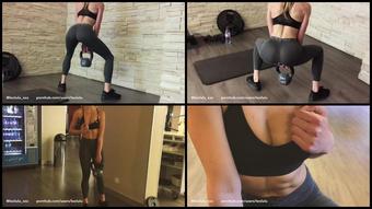 Girlfriend Flashing And Fucking At The Gym