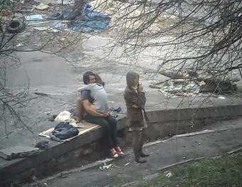The spotted sex on the street / ( / Amateur)