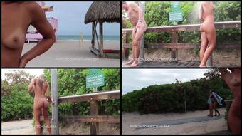 Solo Nudie Beach Shower