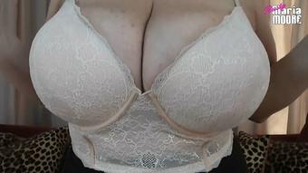 Beige Lace Bra