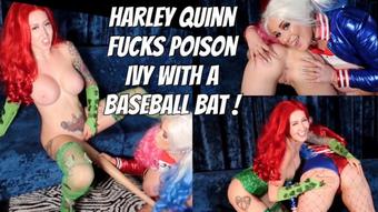 Harley Quinn fucks Ivy with BASEBALL BAT - September 10, 2019