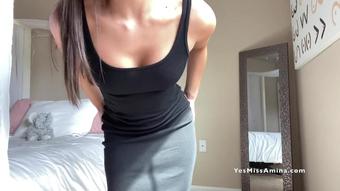 Miss Amina - Be My Caged Cuck 3- Dress Tester - Manyvids