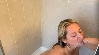 Fucking Mommy in Bed and the Shower
