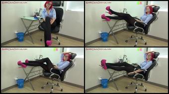 Bobbicruz Secretary Turns You Into A Sissy Pt 1