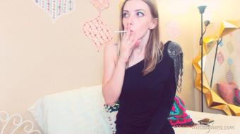 I Smoked a Cigarette, Im Horny to be BAD