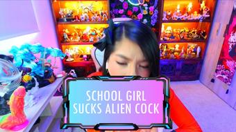 School Girl Yumeko Kakegurui Aklien Blowjob + Ahegao - November 06, 2023