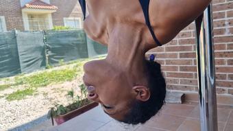 Plump neck and arm veins - July 10, 2023