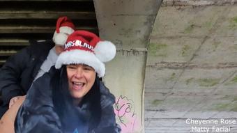 Mattyfacial Public Fun With Christmas Cheyenne
