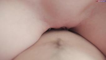Powerful Creampie For My Pussy and He Came Again After a Long Abstinence