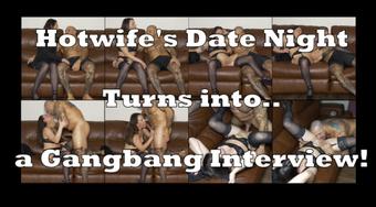 Hotwife's Date Night Turns into a Gangbang Job Interview - December 29, 2024