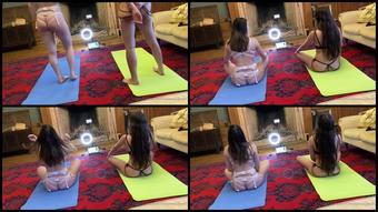 Mlslavepuppet 04 03 2022 2382470034 I Thought I X27 D Lost This Video Always Meant To Share It With You This Is Me And Bella Doing Yoga To