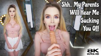 Girlfriend Gets Sneaky Blowjob & Facial - September 29, 2022