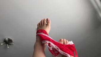Kiara Skye Footsies With Panty Play And Dirty Talk Manyvids