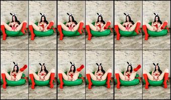Polly Pure Official 05 01 2021 2001652354 Christmas Video Part 1 Red Socks Red Lingerie Pink Dildo I Put The Camera On A Tripo