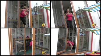 2019 04 10   Guys Spy Me When I Do Morning Exercises 1080P