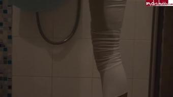 Dirtyjuliette - Durchnässte Weiße Leggins