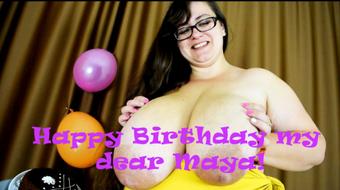 Happy Birthday Maya! Best gf HairyPlump