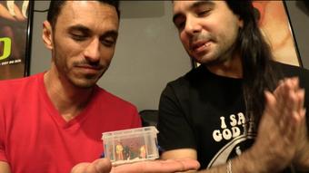 Giant Castro & Kit Eat Shrunken Victims