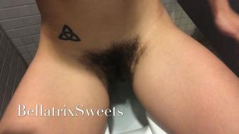 Bellatrixsweets Public Bathroom Full Bush Pee