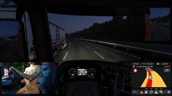 Female truck driver tries to drive while pussy vibrates - December 08, 2024